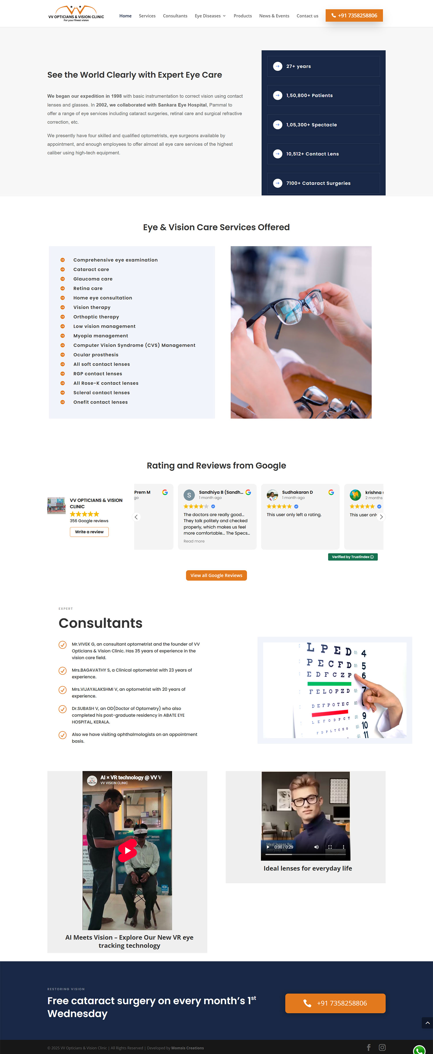 VV Opticians & Vision Clinic